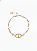 Infiniti 10 pearl dainty bracelet