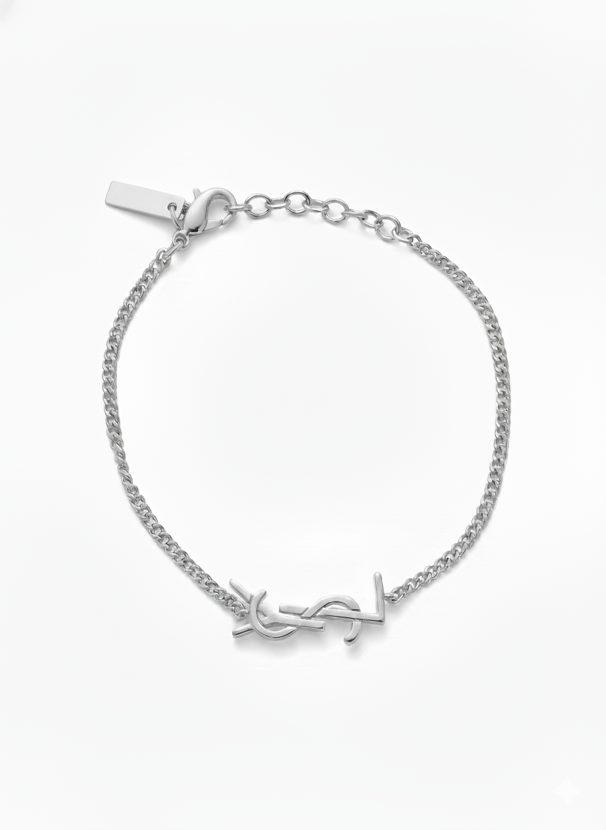 Alphabet dainty bracelet (multiple colors)