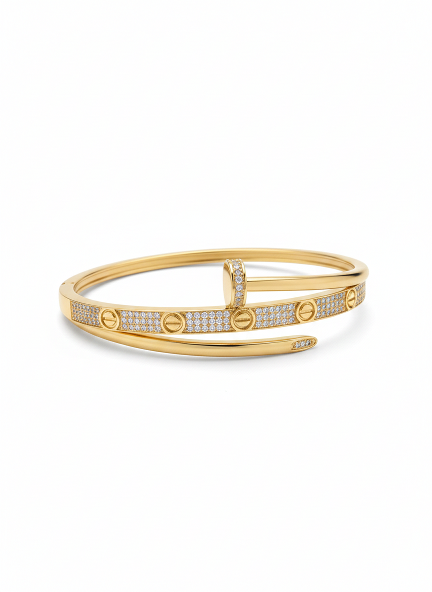 3 layer Nail bracelet