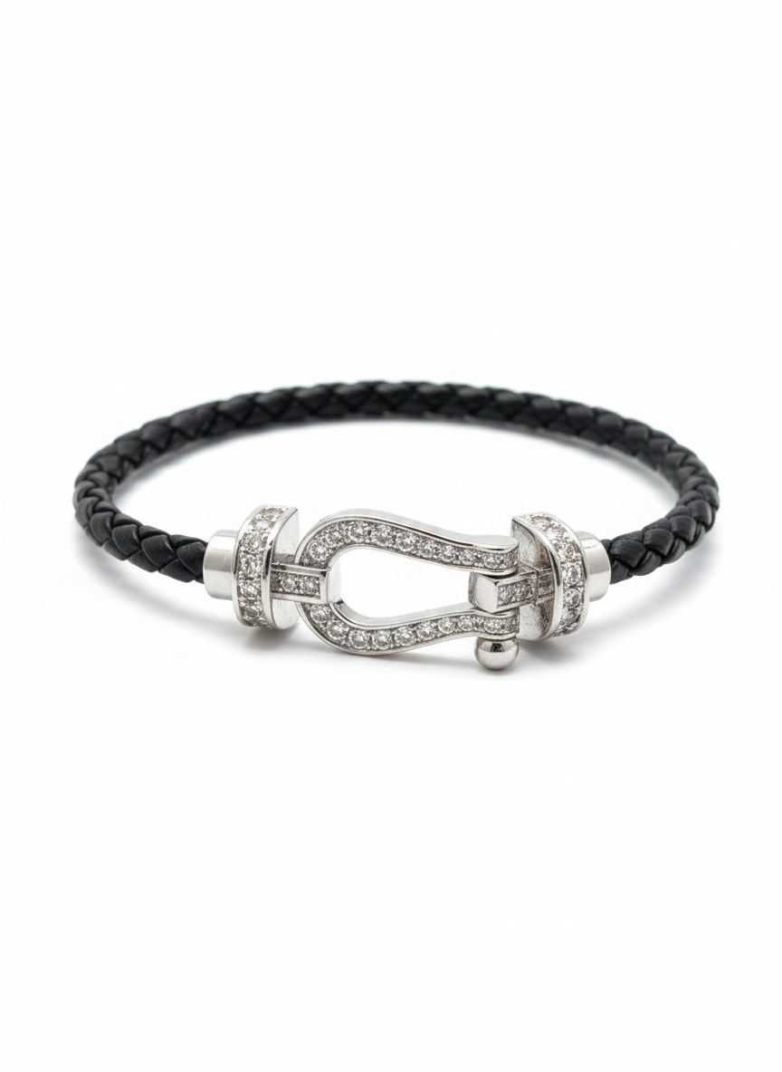 Black thread bracelet