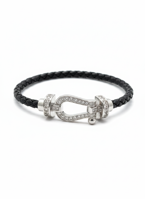 Black rope bracelet