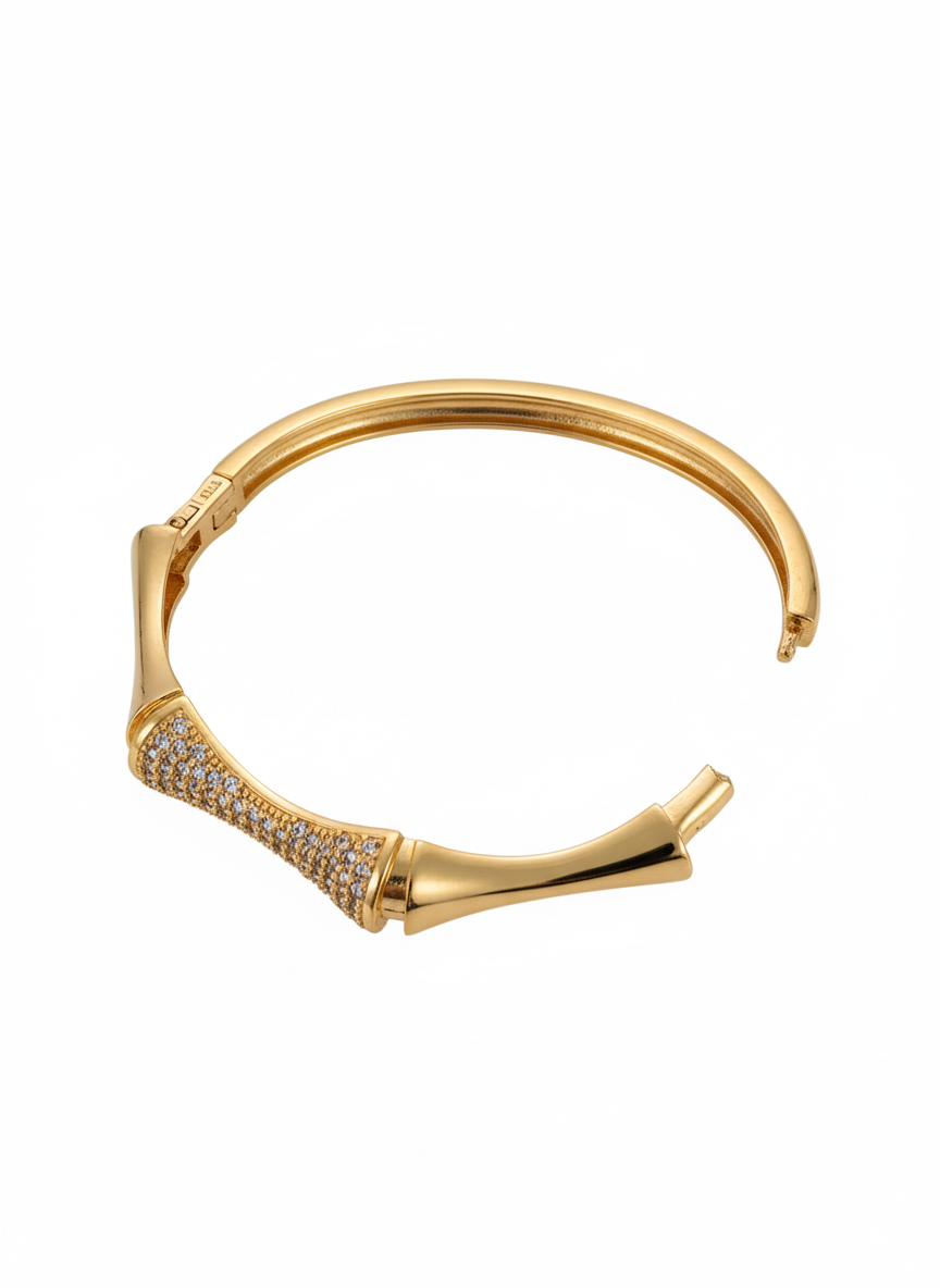 Bamboo style bracelet