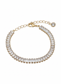 Glass crystal dainty bracelet