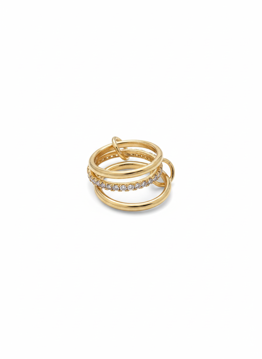 Stacked Gold Ring