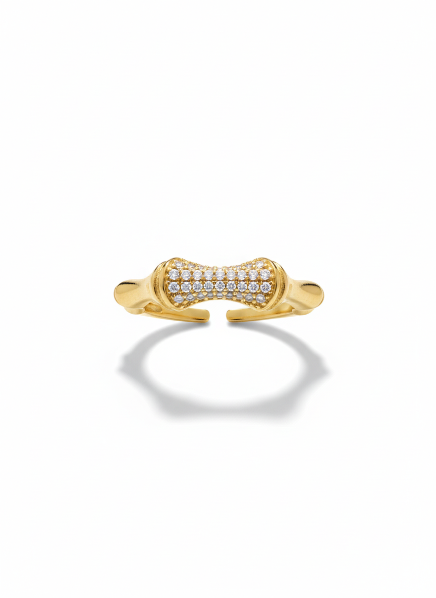 Bamboo Gold Ring