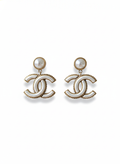 Infiniti Pearl Drop Earrings