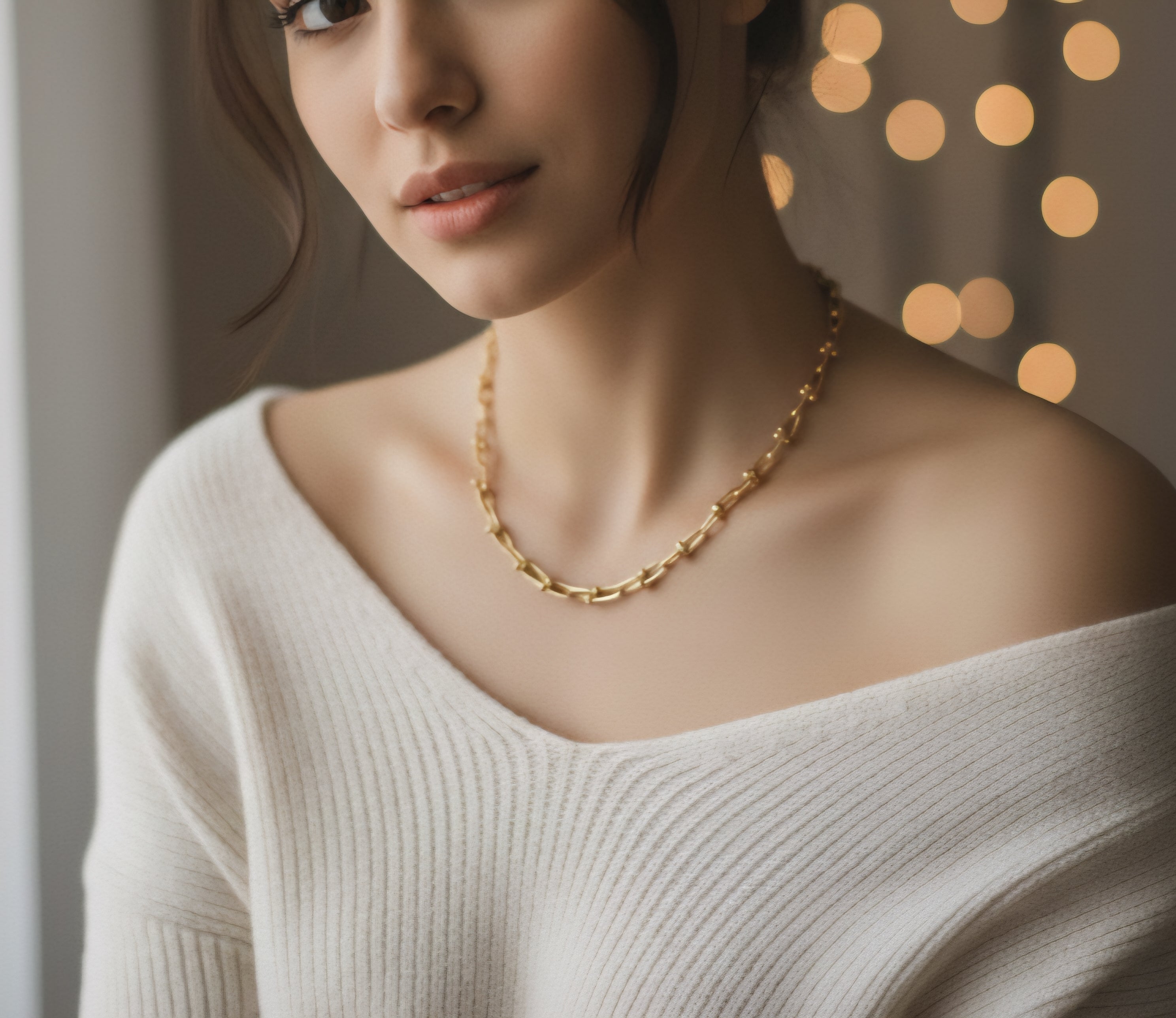 Paperclip Chain Necklace