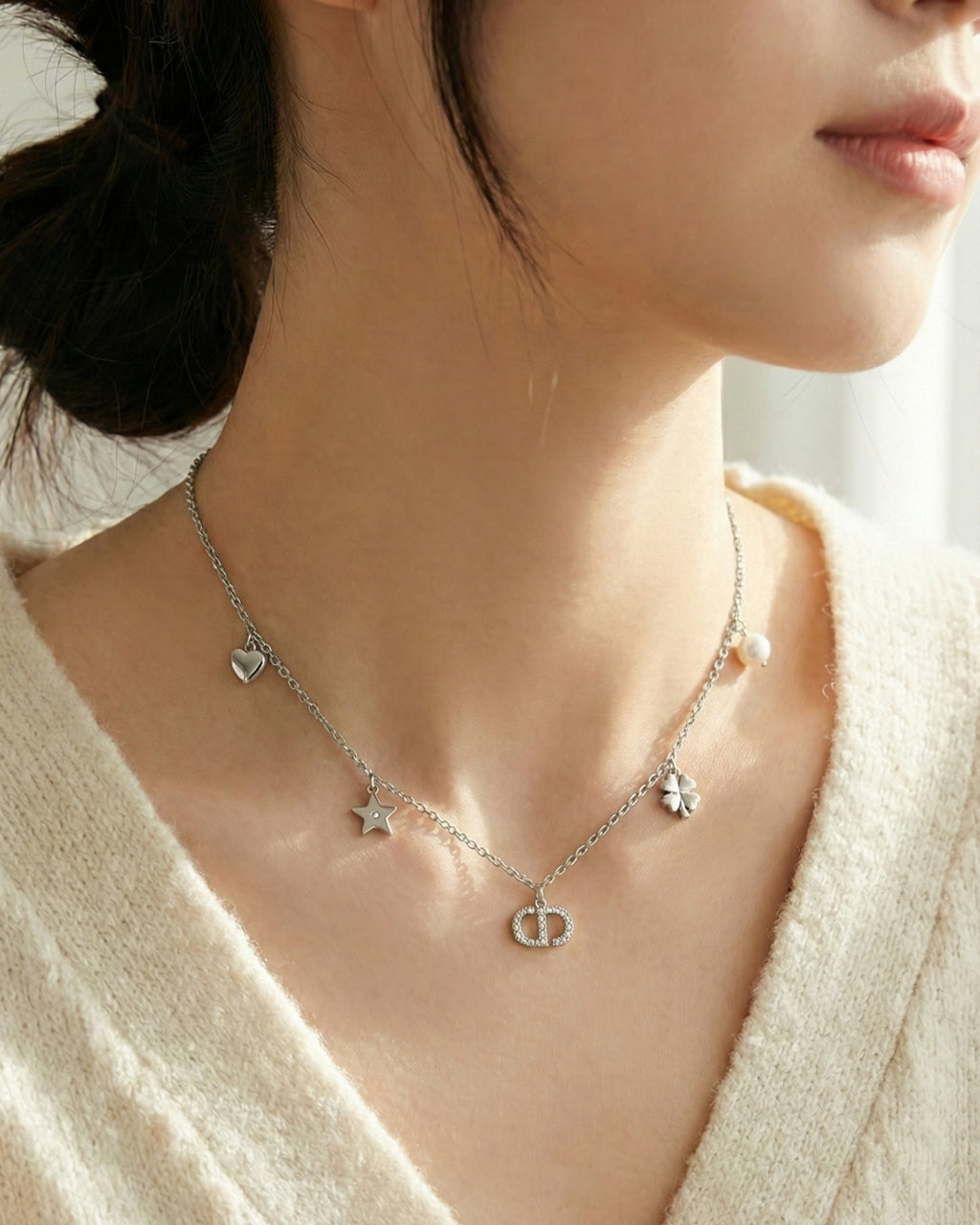 Crystal Charm Necklace