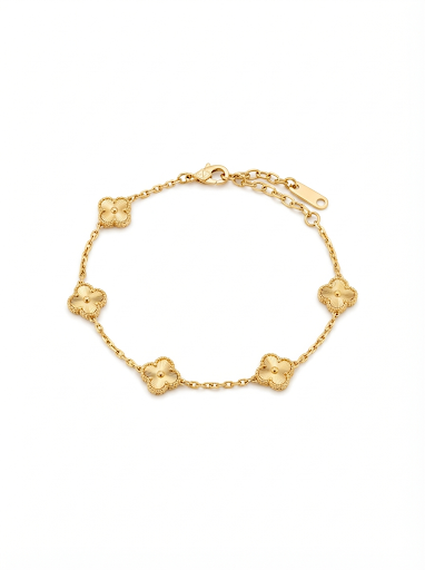 5 small motif bracelet (Gold Chain)