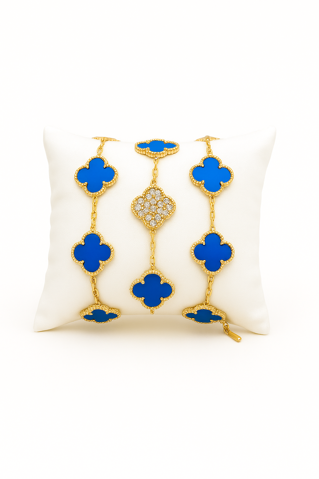 5 motif bracelet (Gold Chain)